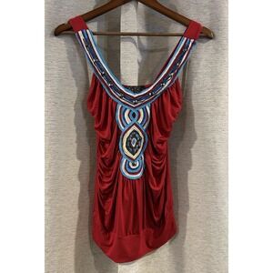 Vintage Y2K 90s MCM Top Womens M Whimsigoth Fairy Grunge